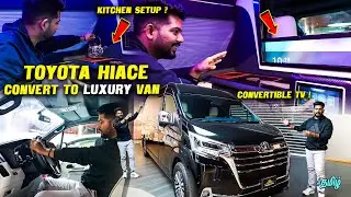 🔥 Toyota HiAce Van Convert to Luxury Van | Van Modification Tamil | Best Family Van Tamil #toyota
