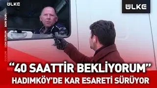 #SONDURUM I İstanbul Hadımköy'de Araçlar 2 Gündür Kurtarılmayı Bekliyor!