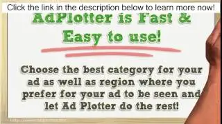 Adplotter - Place Targeted Ads on Multiple Sites at once: Get your FREE TRIAL today.