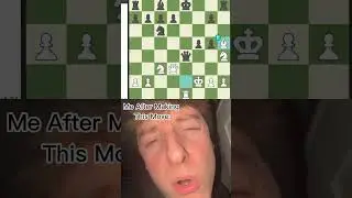 Me after Making The move #chess #fyp #chesscom #newchessplayer