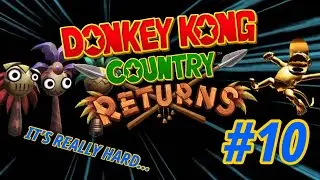 Donkey Kong Country Returns (Wii) - Gameplay Walkthrough #10 - Beach World Mirror Mode