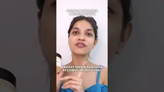 Loreal's Professional Absolute Repair Hair Mask 🙌 Haircare Tips 💯 #haircare #hairmask #haircaretips