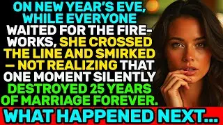 On New Year’s Eve Before Fireworks, My Wife Smirked — 25 Years Ended Without A Word