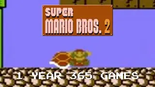 Day 231 of 1 Year 365 Games | 1-UP Challenge In Super Mario Bros. 2 The Lost Levels!