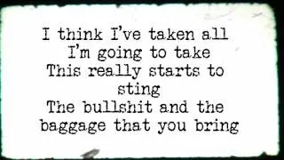 Default- Throw It All Away (Lyrics)