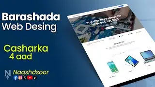 Sidee loo sameeya Website | Casharka 4aad | somali website