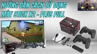 Hướng dẫn sử dụng M&aacute;y chơi game stick 3D X2 Plus chi tiết từ A - Z