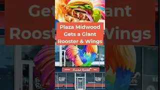 Plaza Midwood Gets Painted Rooster Chicken Spot