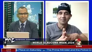 Dr. Bhola discusses World Glaucoma Week on TV6