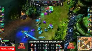 CoG Grinders Online Tournament 2013 | ROUNDS GAME Police 10 7 Vs. Exceed Gaming