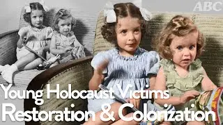 Full Photo Restoration & Colorization | Holocaust Victim Sisters (1944)