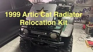 1999 Artic Cat Radiator Relocation #atv ​⁠@articcat @polaris
