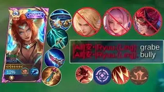 Buff Hilda One Shot Combo Build and Emblem 2024 🔥 Mobile Legends