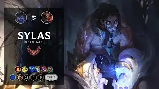 Sylas Mid vs Swain - EUW Grandmaster Patch 12.9
