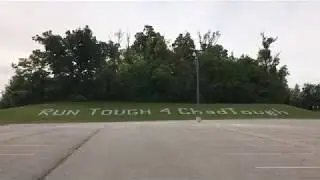 The field is being prepared for RunTough for ChadTough!