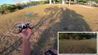 Parrot Mambo FPV vs Dji Ryze Tello windy footage performance!!