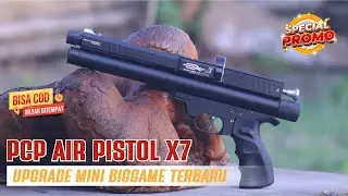PCP MINI BIG GAME EVOLUTION AIR PISTOL X7 PCP PISTOL TERBARU | PROMO HARGA SENAPAN PCP TERBARU 2025