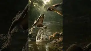 &ldquo;Terror Bird vs Crocodile: Baby in Danger! ⚡ Mother Strikes Back&rdquo;