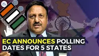 EC Announces Polling Dates for 5 states #election2023 #electiondateannounce