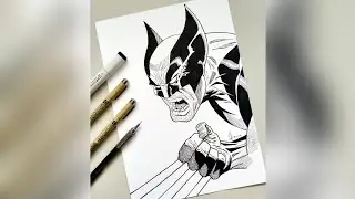 SPEED DRAWING - WOLVERINE