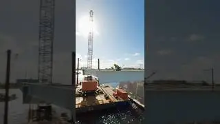 Drone vs. Construction 🏗️ 🦺 #fpv #drone #cinematic #construction #florida #dronevideo #gopro