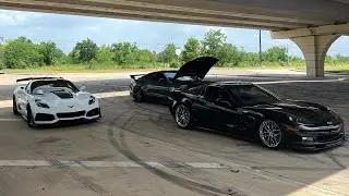 GT500 против C7ZR1 против C6ZR1