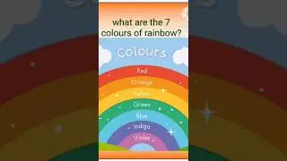 Gk quiz|gk questions|what are the seven colours of rainbow|7 colours of rainbow|rainbow colour names