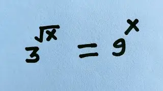 Nice Square Root Algebra Math Simplification | Find X