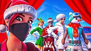 D&Eacute;FIL&Eacute; de MODE De NO&Euml;L avec les ABONN&Eacute;S sur FORTNITE 🎅 (2000 vbucks &agrave; gagner pour vous 🫵)