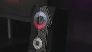 SPKPAL Computer Speakers RGB Gaming Speakers for PC 2.0 Wired USB