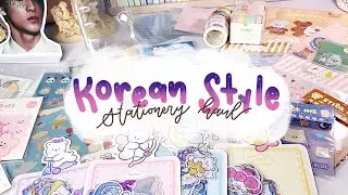 •. Stationery Haul from Shopee #7 Korean Style Stikers, Binder, Washi  .• || Indonesia