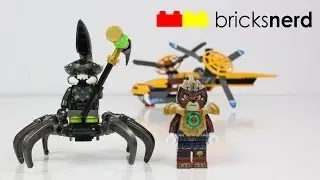 LEGO Chima Lavertus' Twin Blade (70129) Review