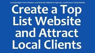 Local Spotlight Fortune Review Local Authority Website for Agencies Local Business Listing Website