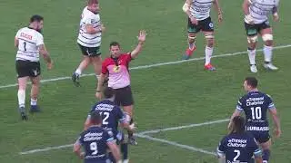 TOP 14 - Essai de Jan SERFONTEIN (MHR) - CA Brive - Montpellier HR - J18 - Saison 2021/2022