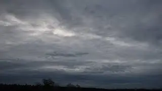Morning dawn in Falkensee in Brandenburg on March 24, 2023 Havelland Berlin Spandau Germany 4K
