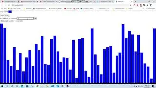 Sorting algorithm using React