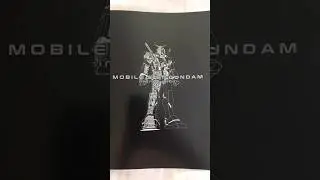 This Mobile Suit Gundam Introduction Booklet from San Diego Comic Con. #SDCC #ComicCon #Gundam