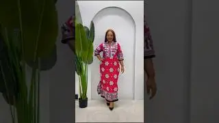 Khanga Dress #zamakalefashion #latestafricaprint #africanclothing #africanfashion #africanattire