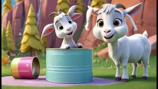 Goat Beards Go Nibble Nibble Nibble | English Nursery Rhyme | Kids Songs | Baby Musicp