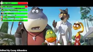 The Bad Guys (2022) Goodness Training Scene with healthbars