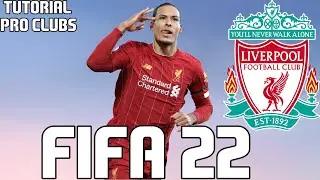 FIFA 22 - TUTORIAL FACE I Virgil van Dijk (Liverpool FC) [Pro Clubs]