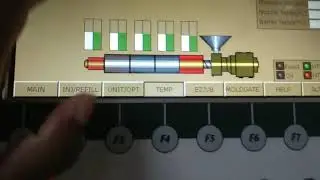 #Ferromatic milacrone PLC Barrel temperature setting# injection moulding