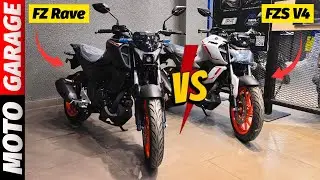 4 Big Changes 😱 | Yamaha FZ Rave VS Yamaha FZS V4 | Complete Breakdown 🔥