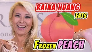 Raina Huang EATS Imported Japanese Frozen Peach 