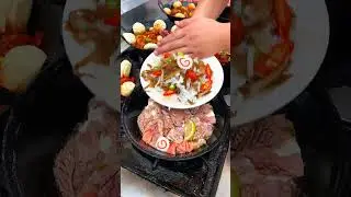 🥰Satisfying with beautiful street food🥳#streetfood #satisfying video#cooking #asmr#shorts