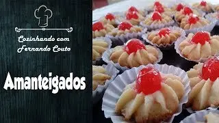 BISCOITINHO AMANTEIGADO PASSO A PASSO