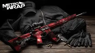 AR-15 Galaxy Gun Skin Vinyl Wraps | GunWraps