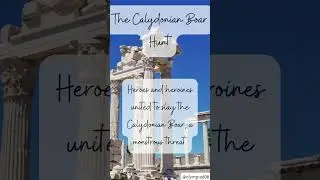 The Calydonian Boar Hunt