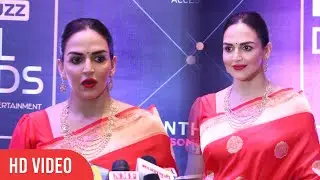 Esha Deol in Desi Look AT MTV IWMBUZZ DIGITAL AWARDS 2019