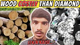 HOW WOOD IS COSTLY THAN A DIAMOND | shocking facts @factaxe